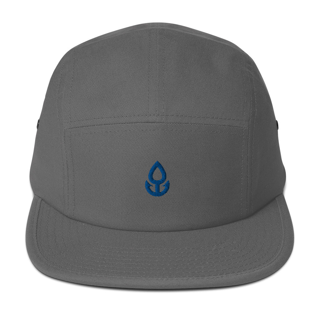 Blue Icon Five Panel Cap