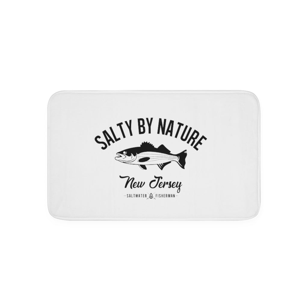 The "Striper Fisherman" Memory Foam Bath Mat