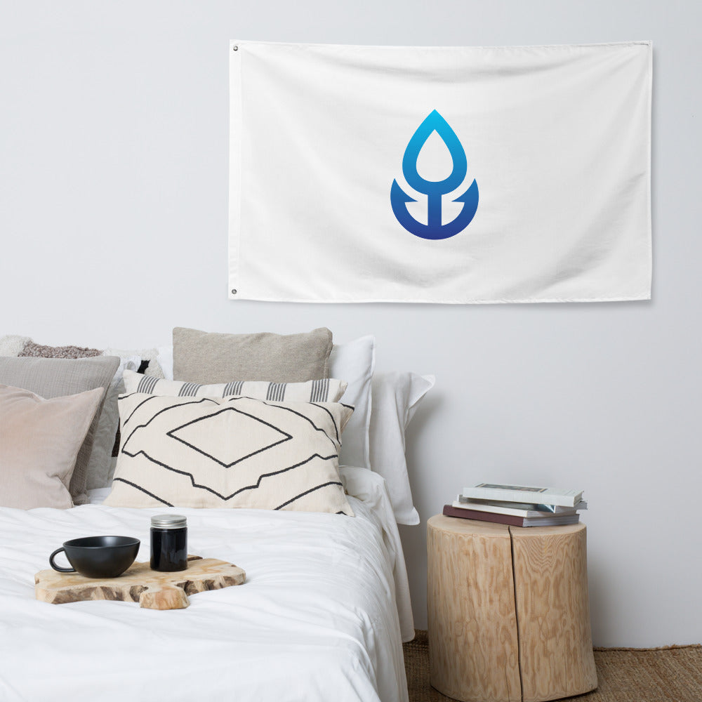 Blue Icon Flag