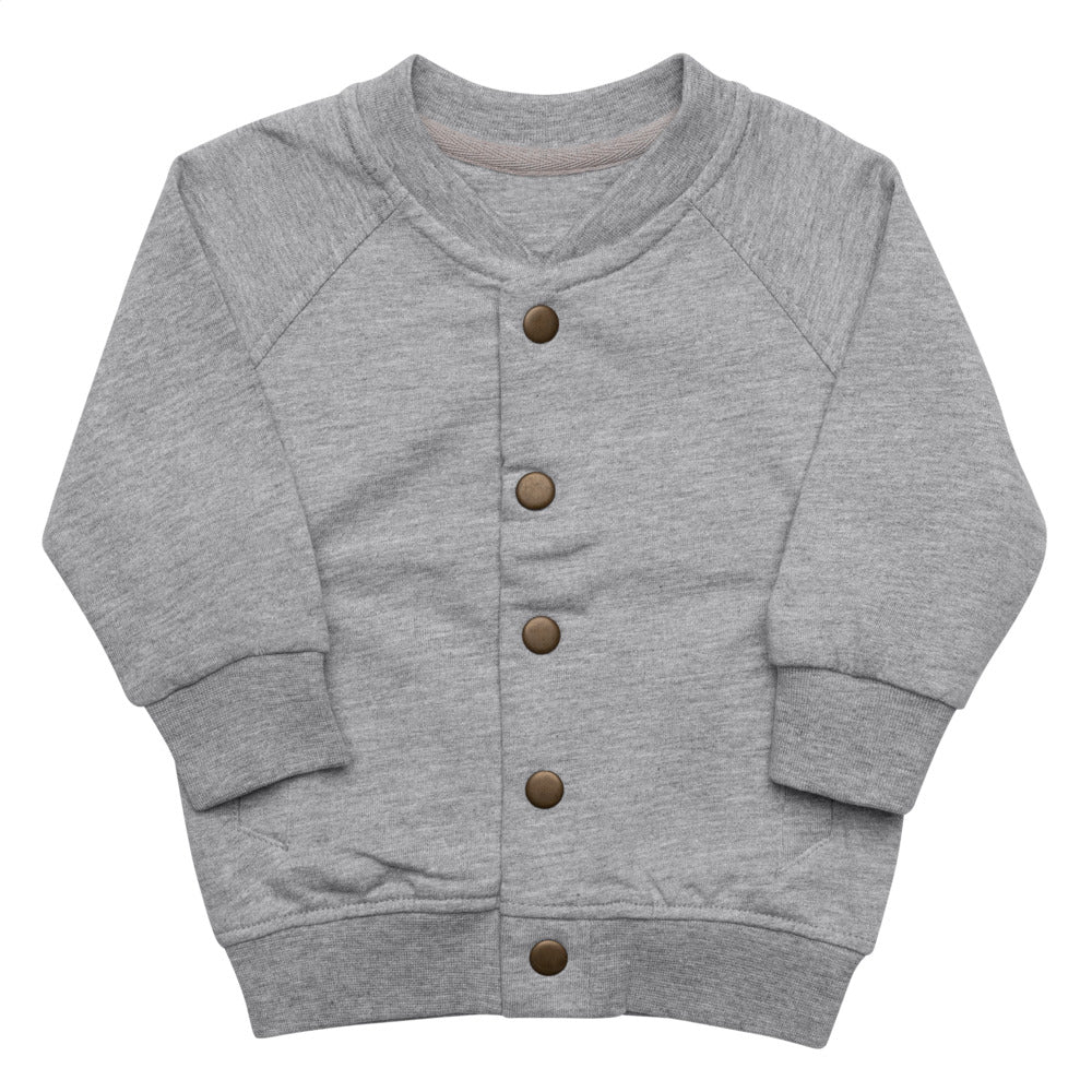 Blue Icon Baby Organic Bomber Jacket