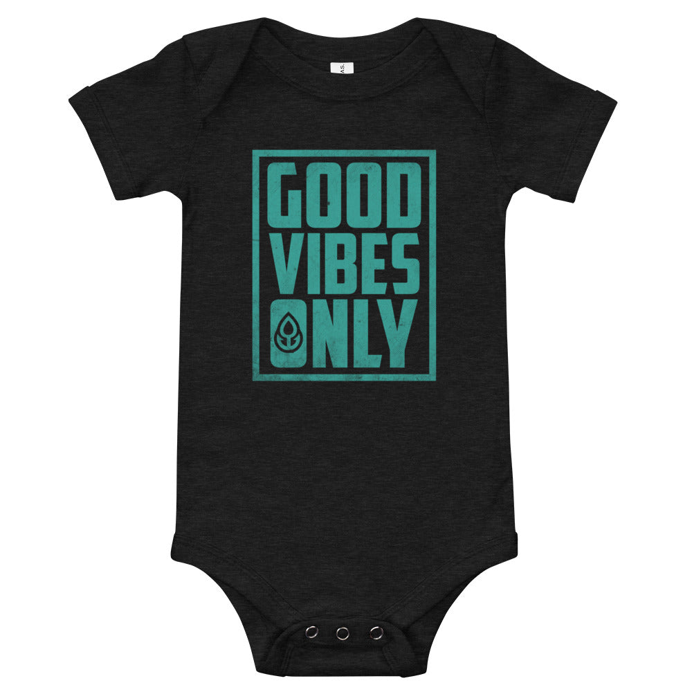 "Good Vibes Only" Baby One Piece