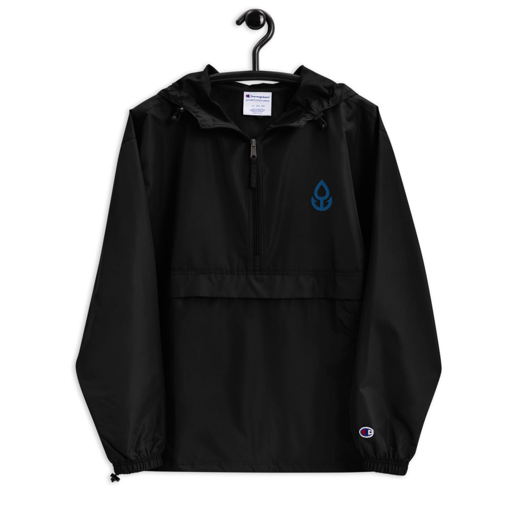 Blue Icon Embroidered Jacket
