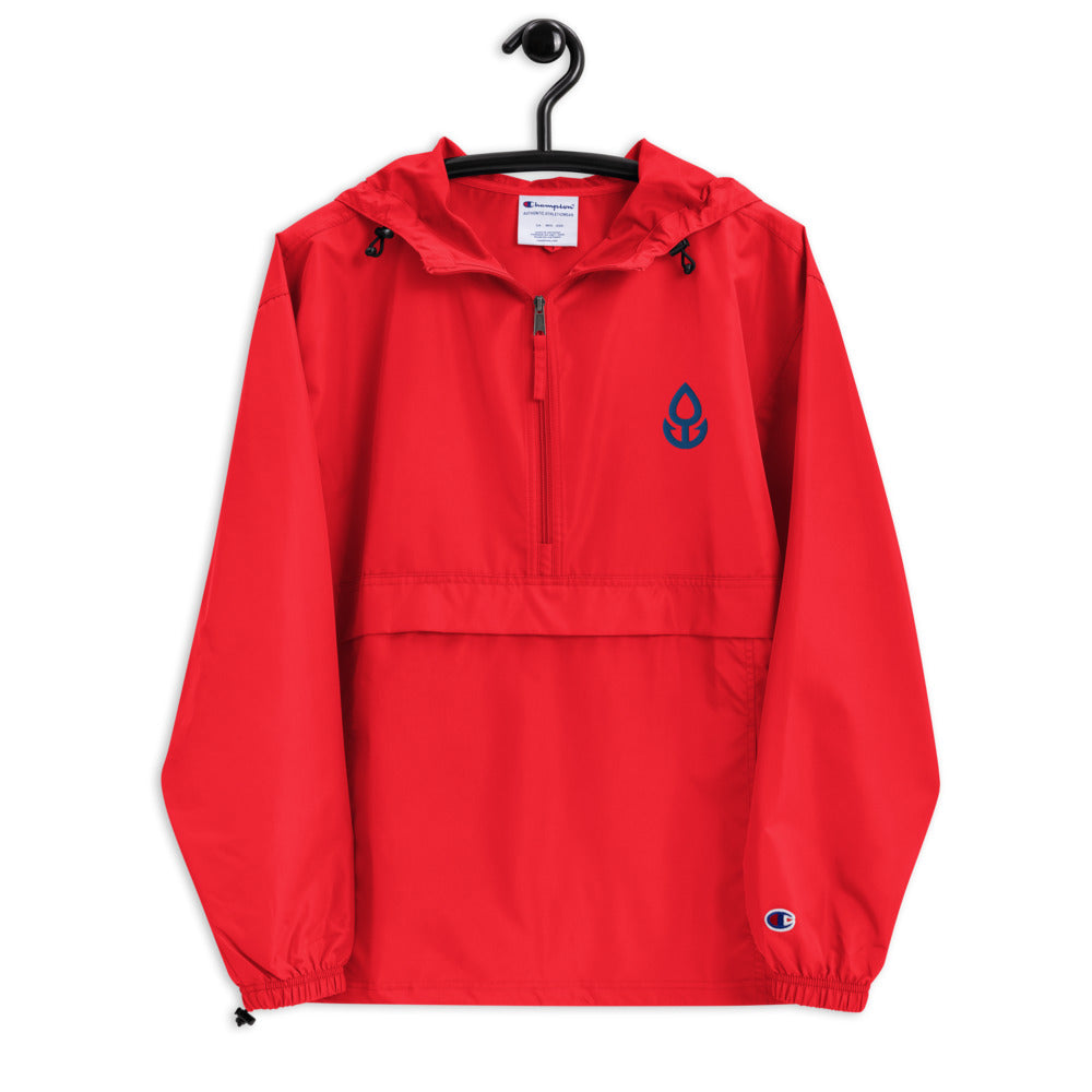 Blue Icon Embroidered Jacket