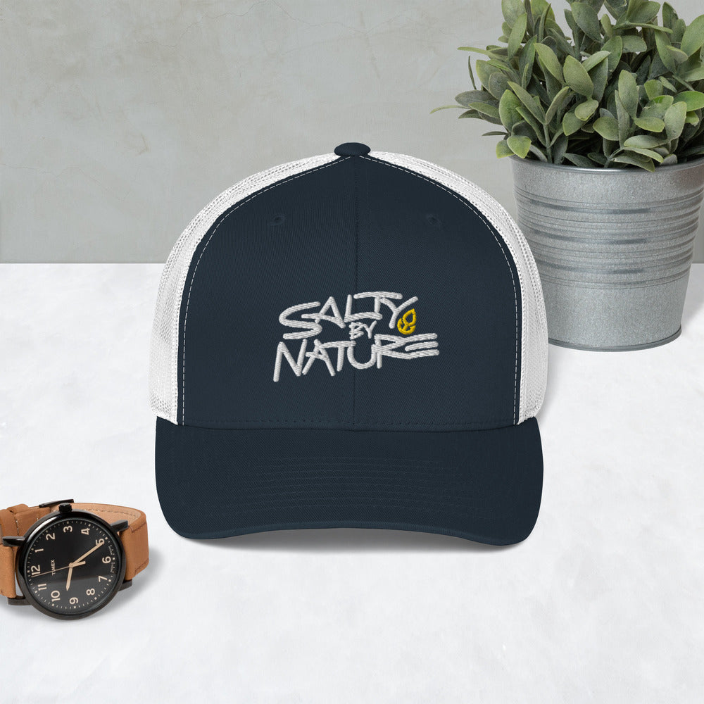"OG" Trucker: White Logo/Orange Icon (8 Colors)