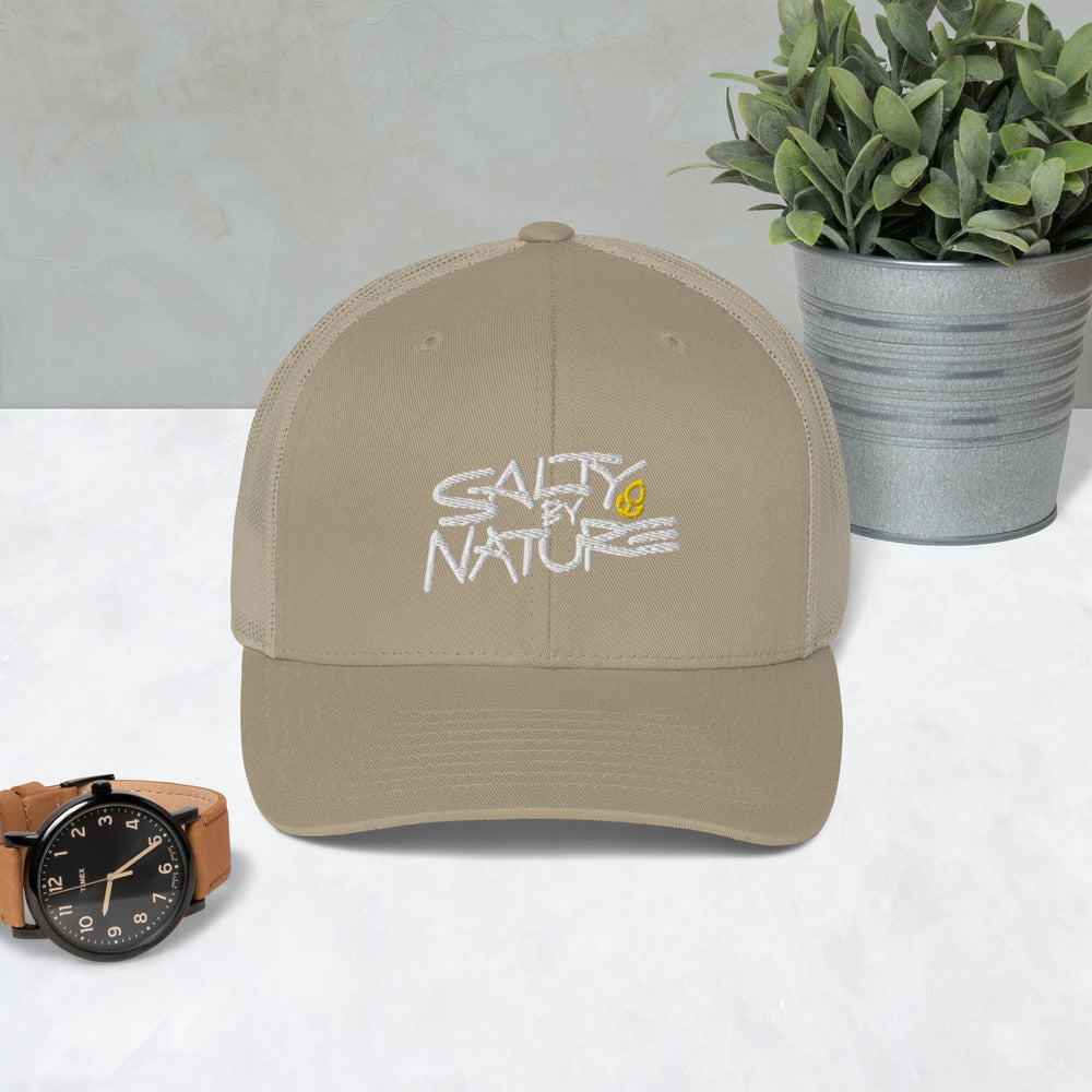 "OG" Trucker: White Logo/Orange Icon (8 Colors)