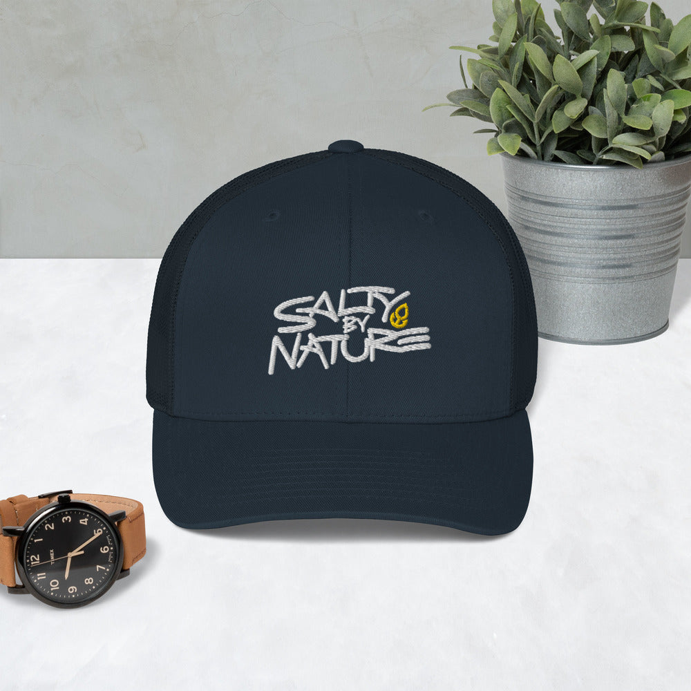 "OG" Trucker: White Logo/Orange Icon (8 Colors)