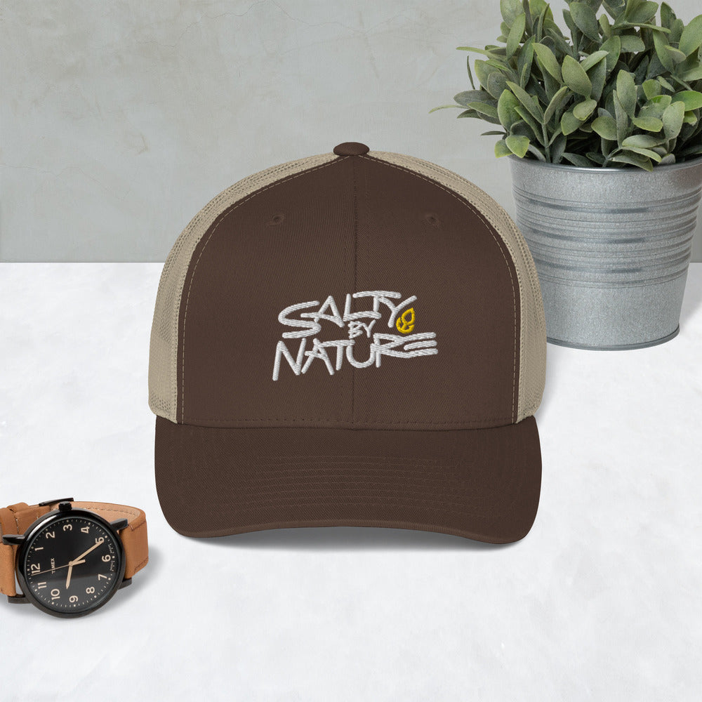 "OG" Trucker: White Logo/Orange Icon (8 Colors)