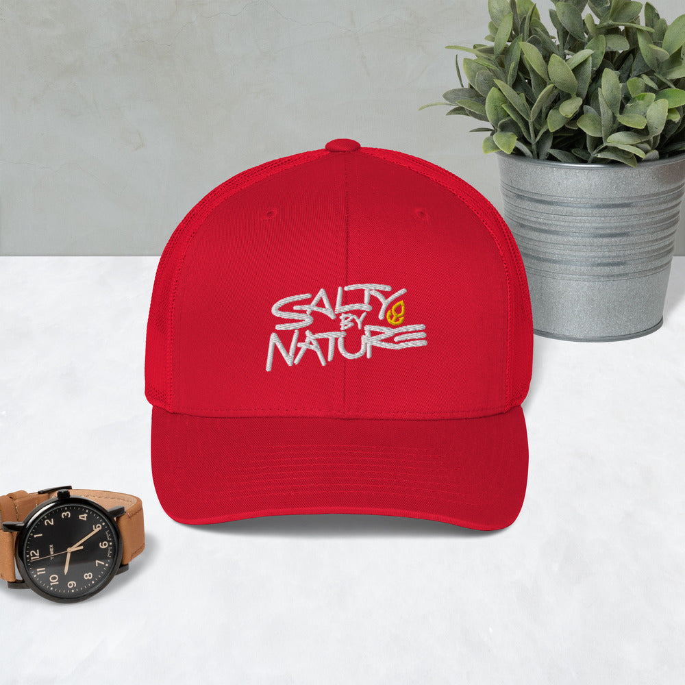 "OG" Trucker: White Logo/Orange Icon (8 Colors)
