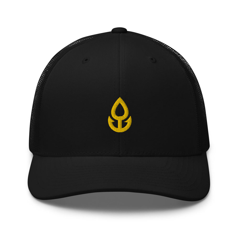 Orange Icon Trucker Cap