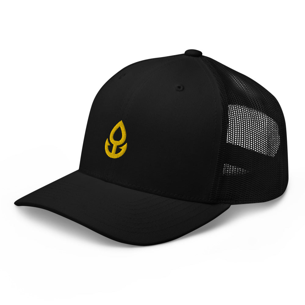 Orange Icon Trucker Cap
