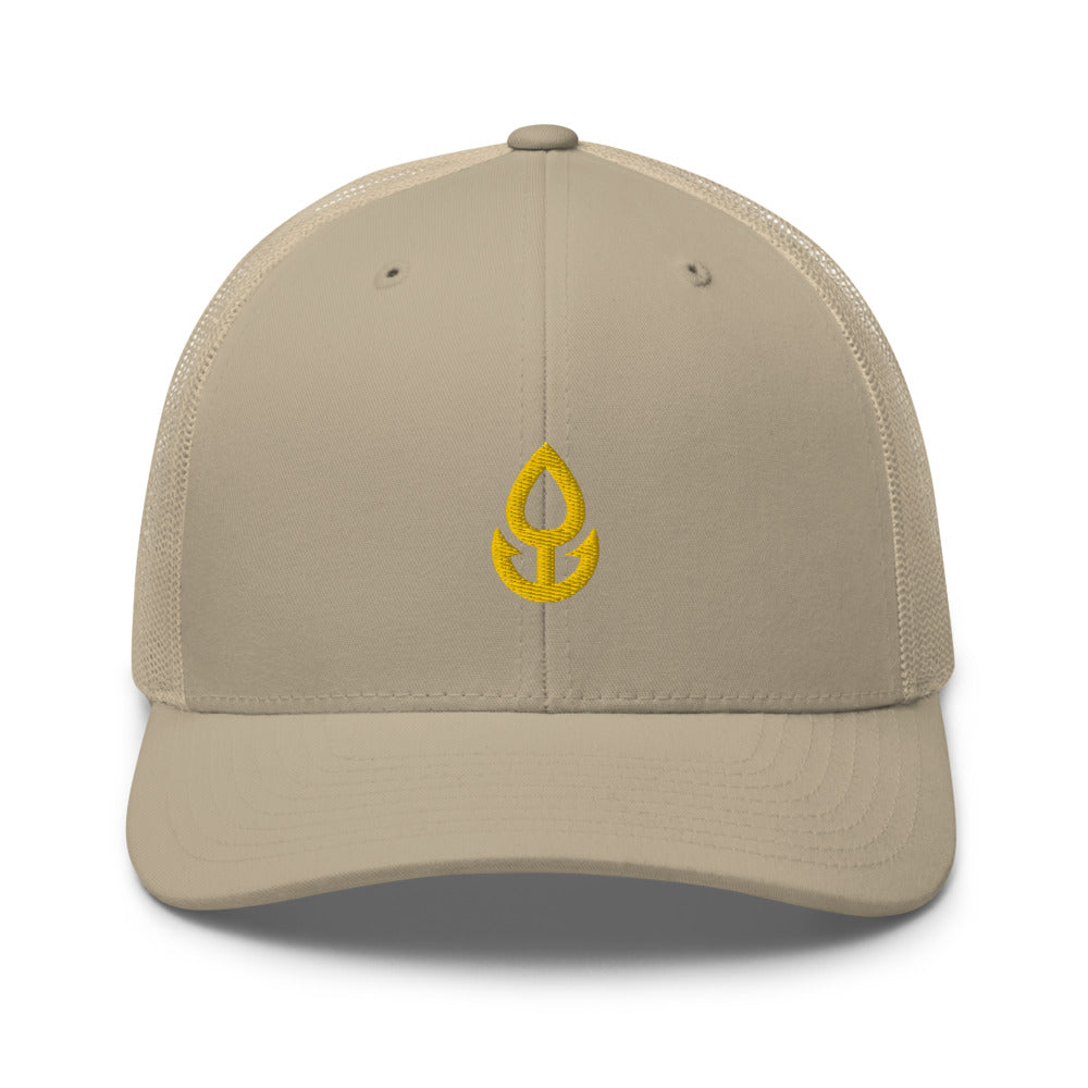 Orange Icon Trucker Cap