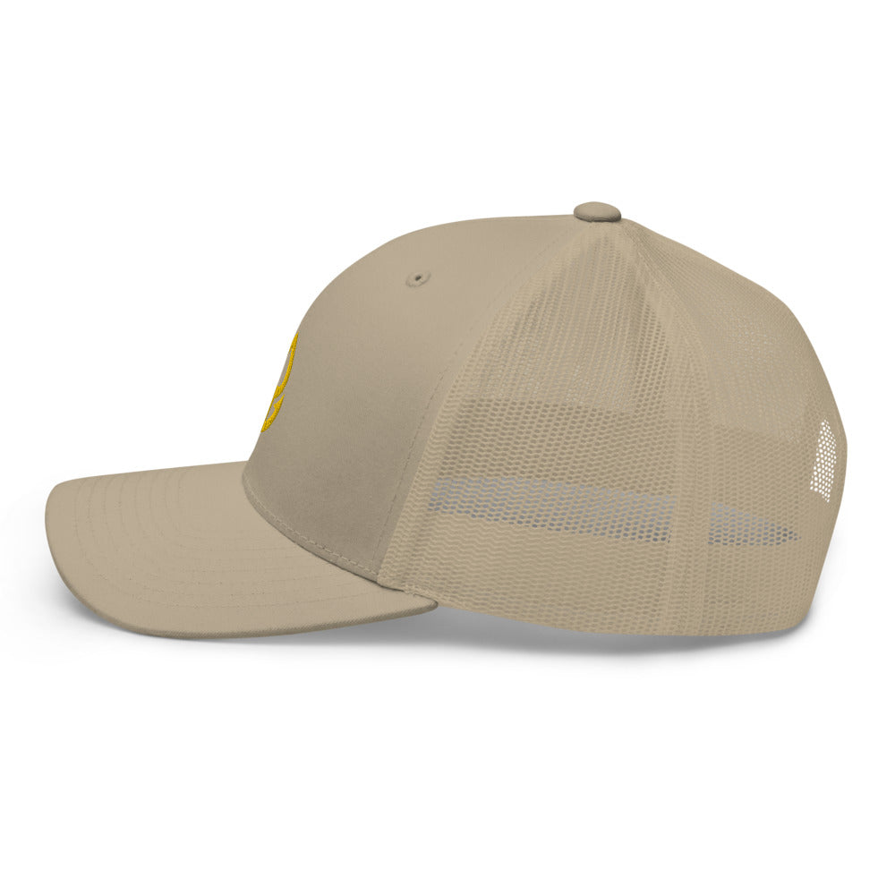 Orange Icon Trucker Cap