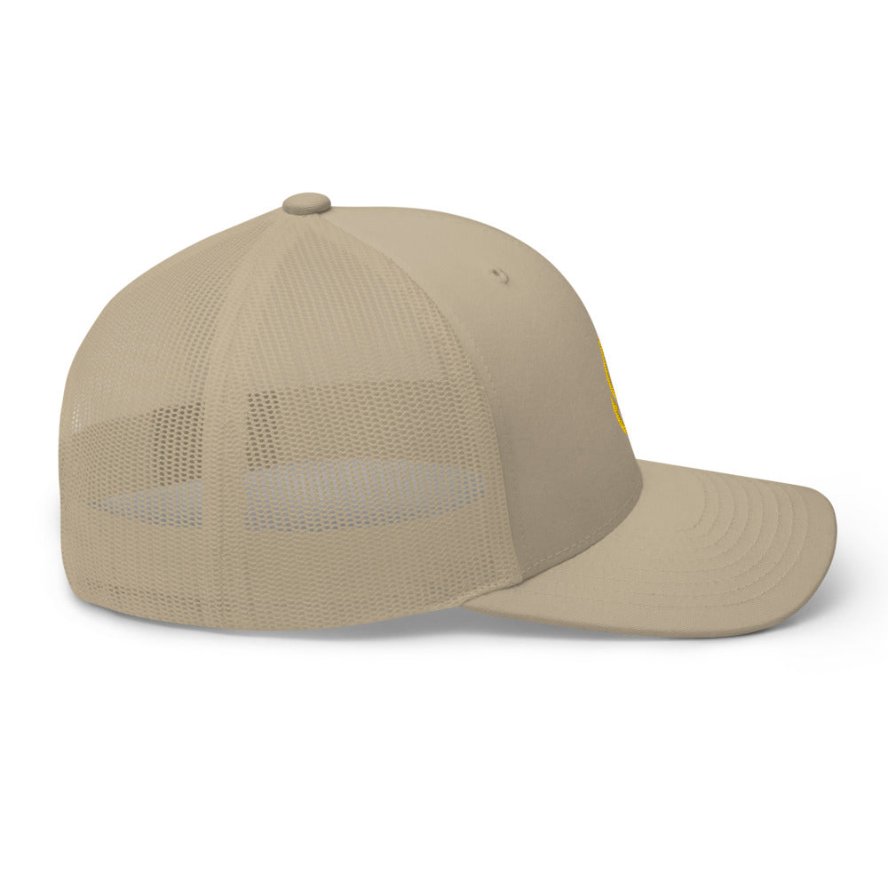 Orange Icon Trucker Cap