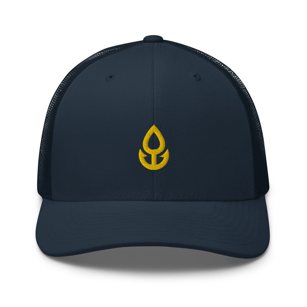 Orange Icon Trucker Cap