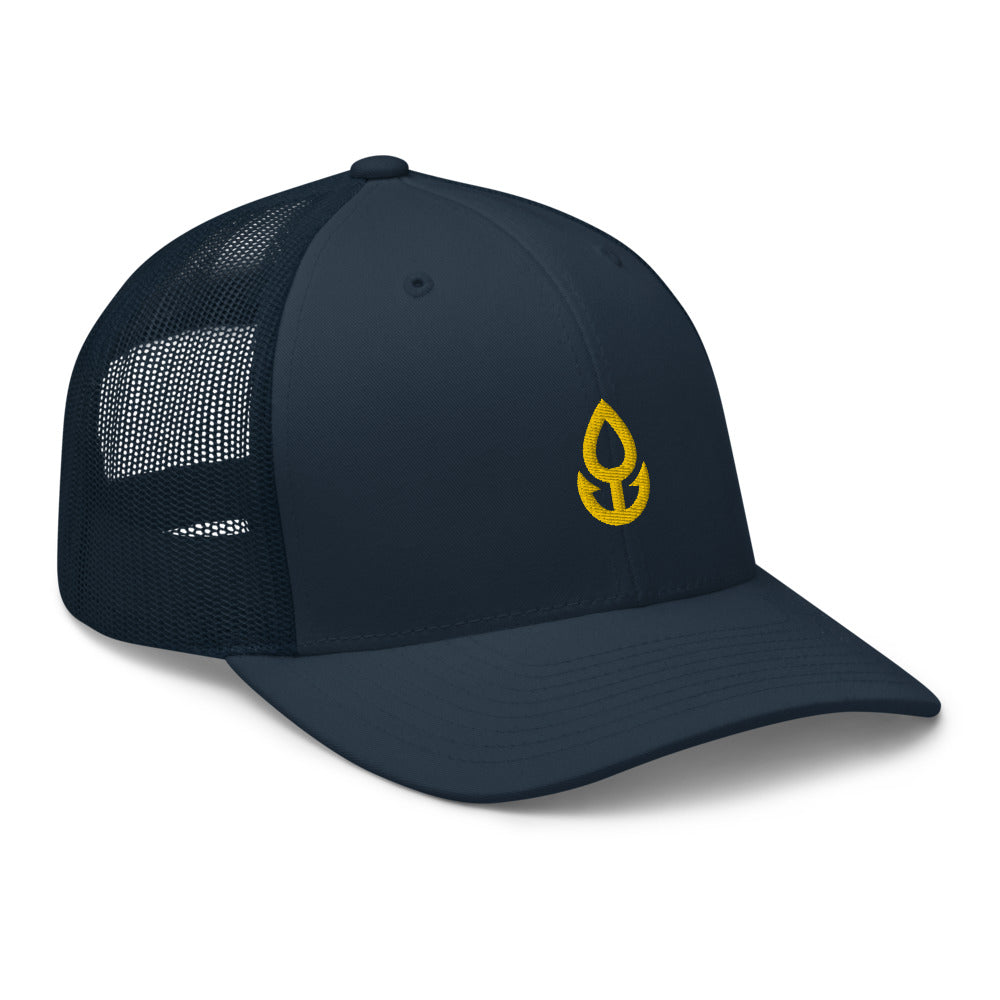 Orange Icon Trucker Cap