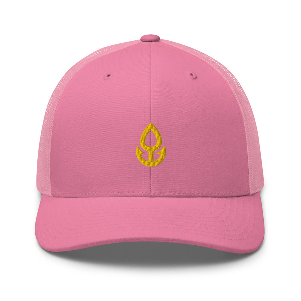 Orange Icon Trucker Cap