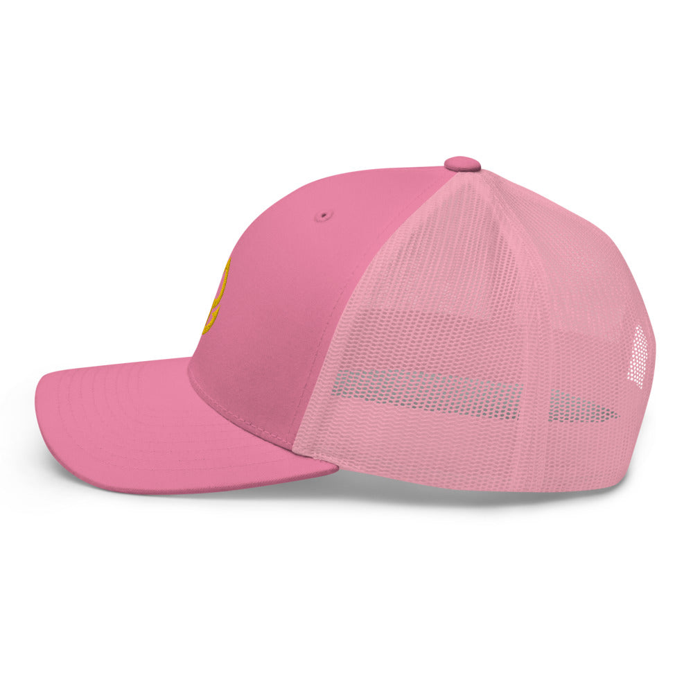 Orange Icon Trucker Cap