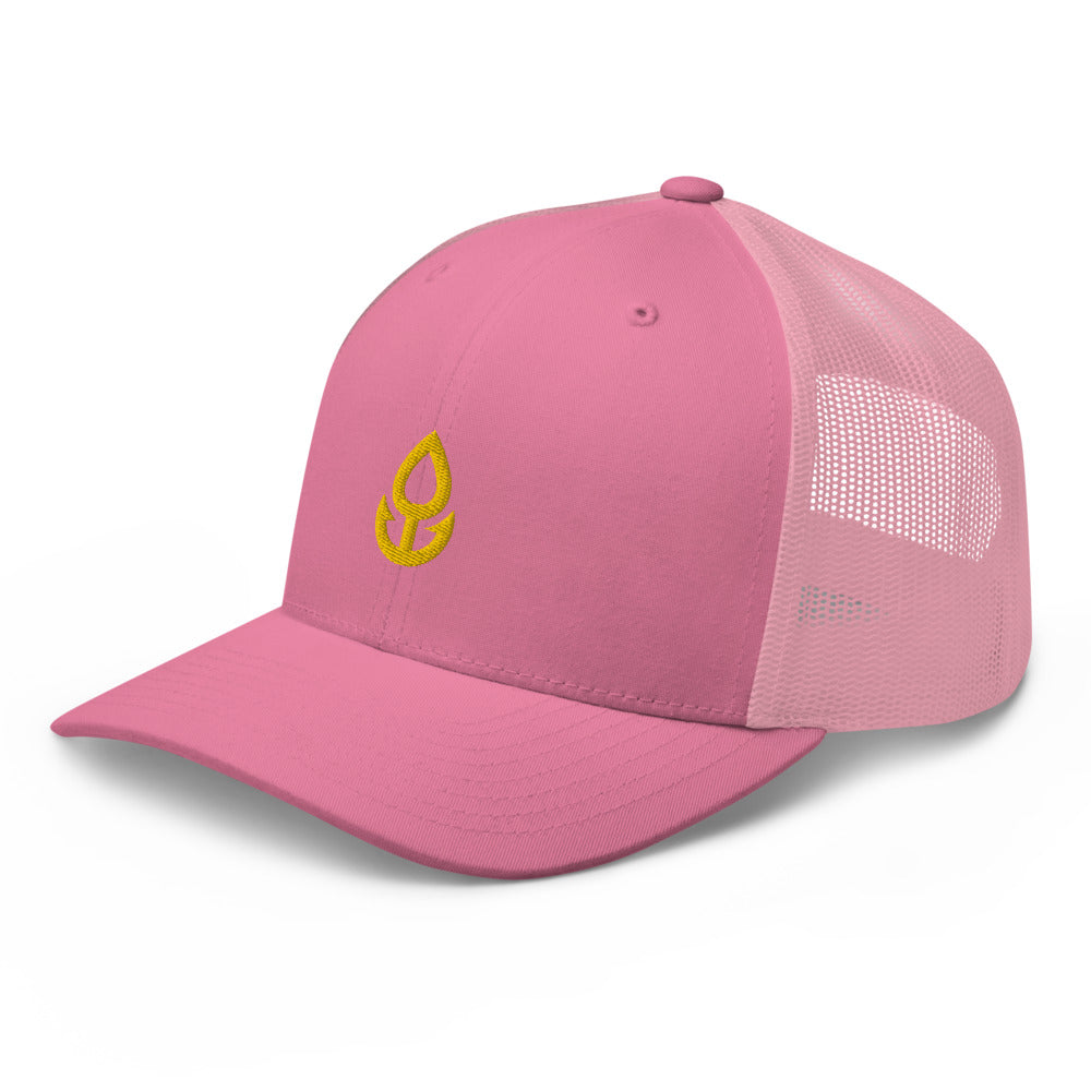 Orange Icon Trucker Cap