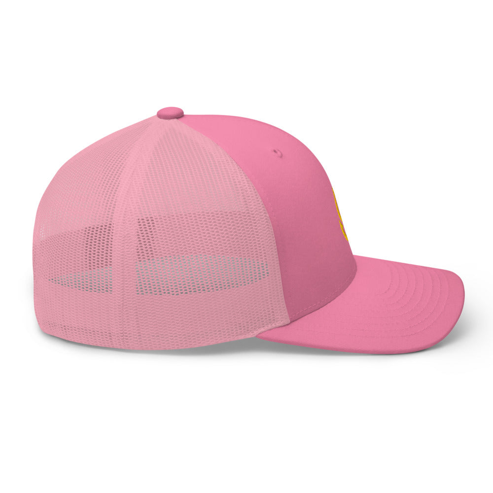 Orange Icon Trucker Cap