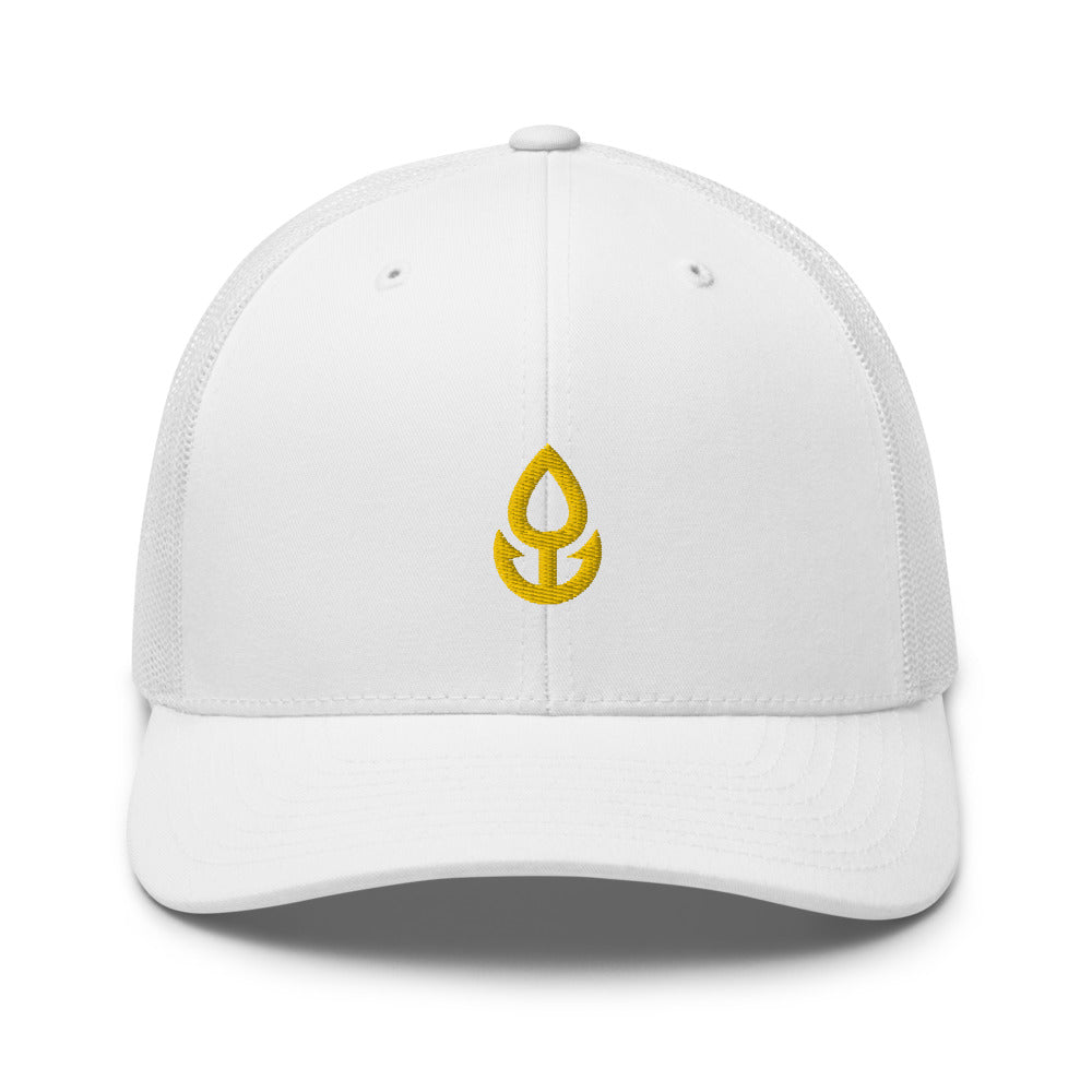 Orange Icon Trucker Cap