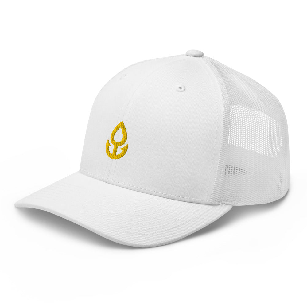 Orange Icon Trucker Cap