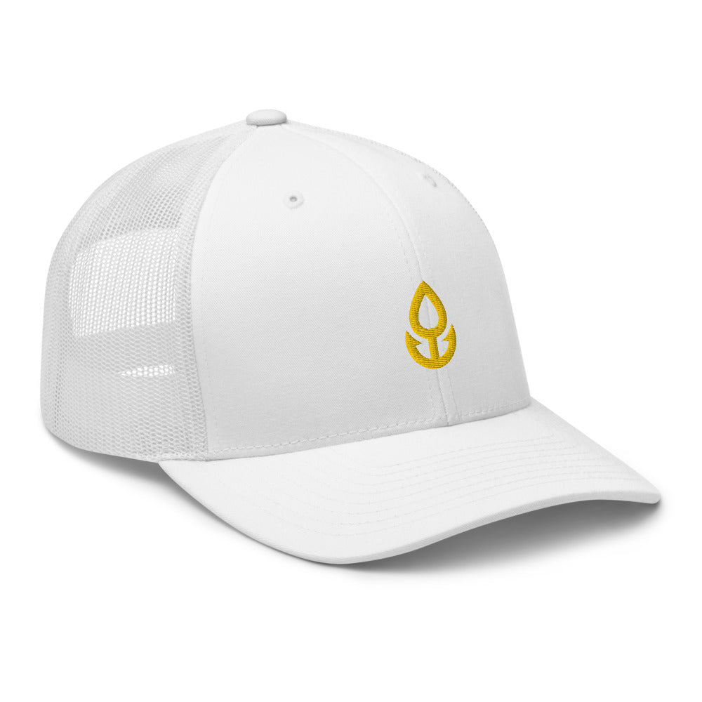 Orange Icon Trucker Cap