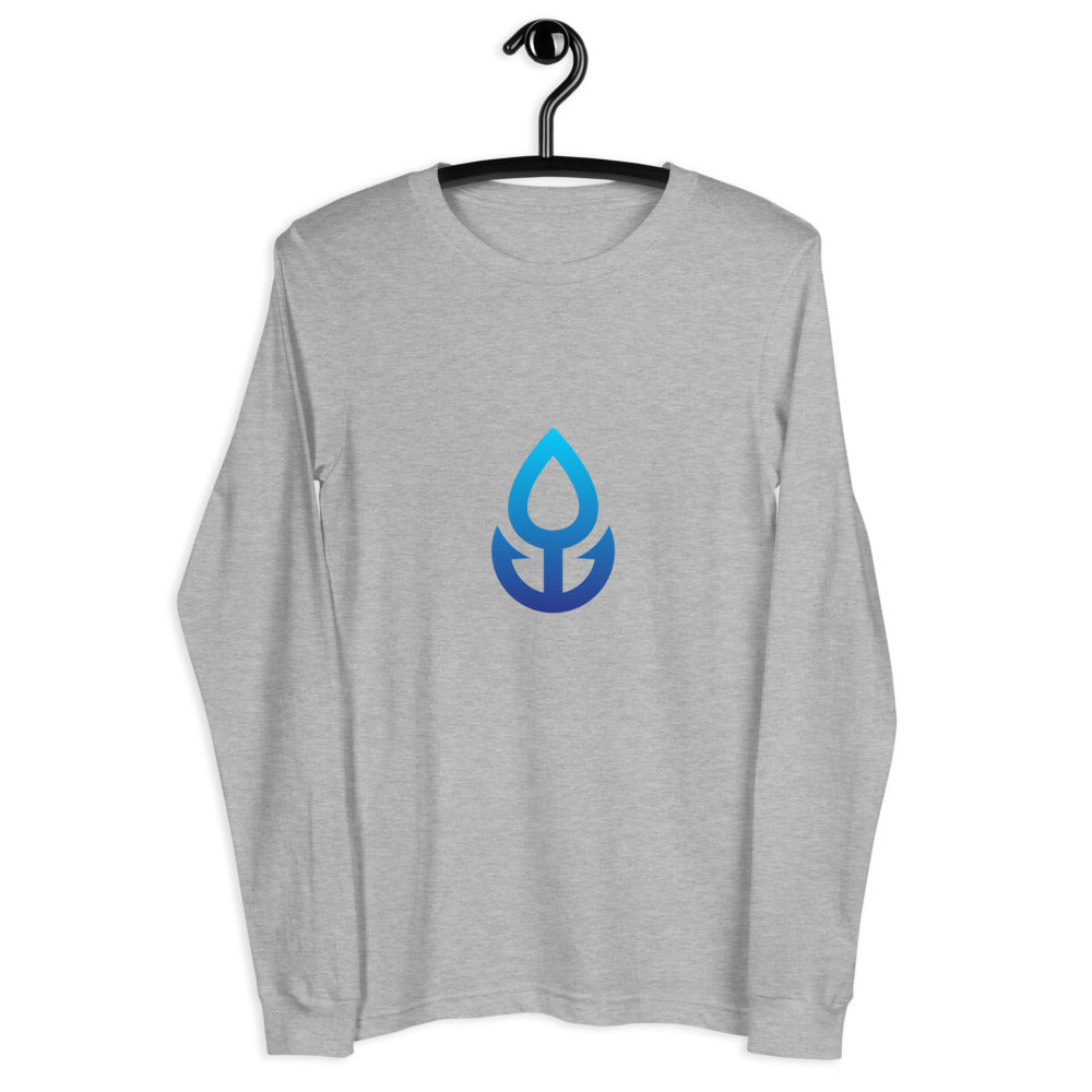 Blue Icon Long Sleeve (Large Logo)