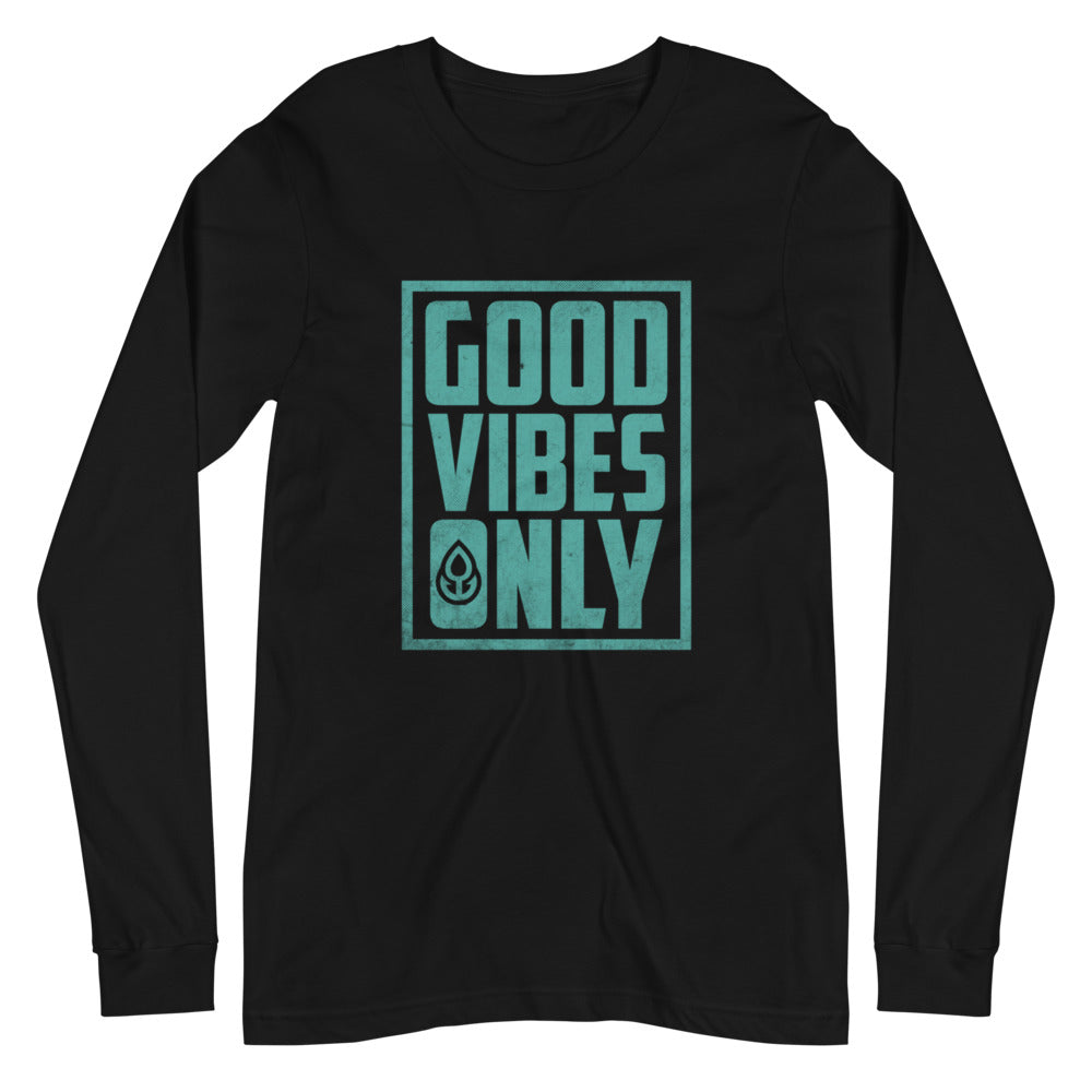 "Good Vibes Only" Unisex Long Sleeve