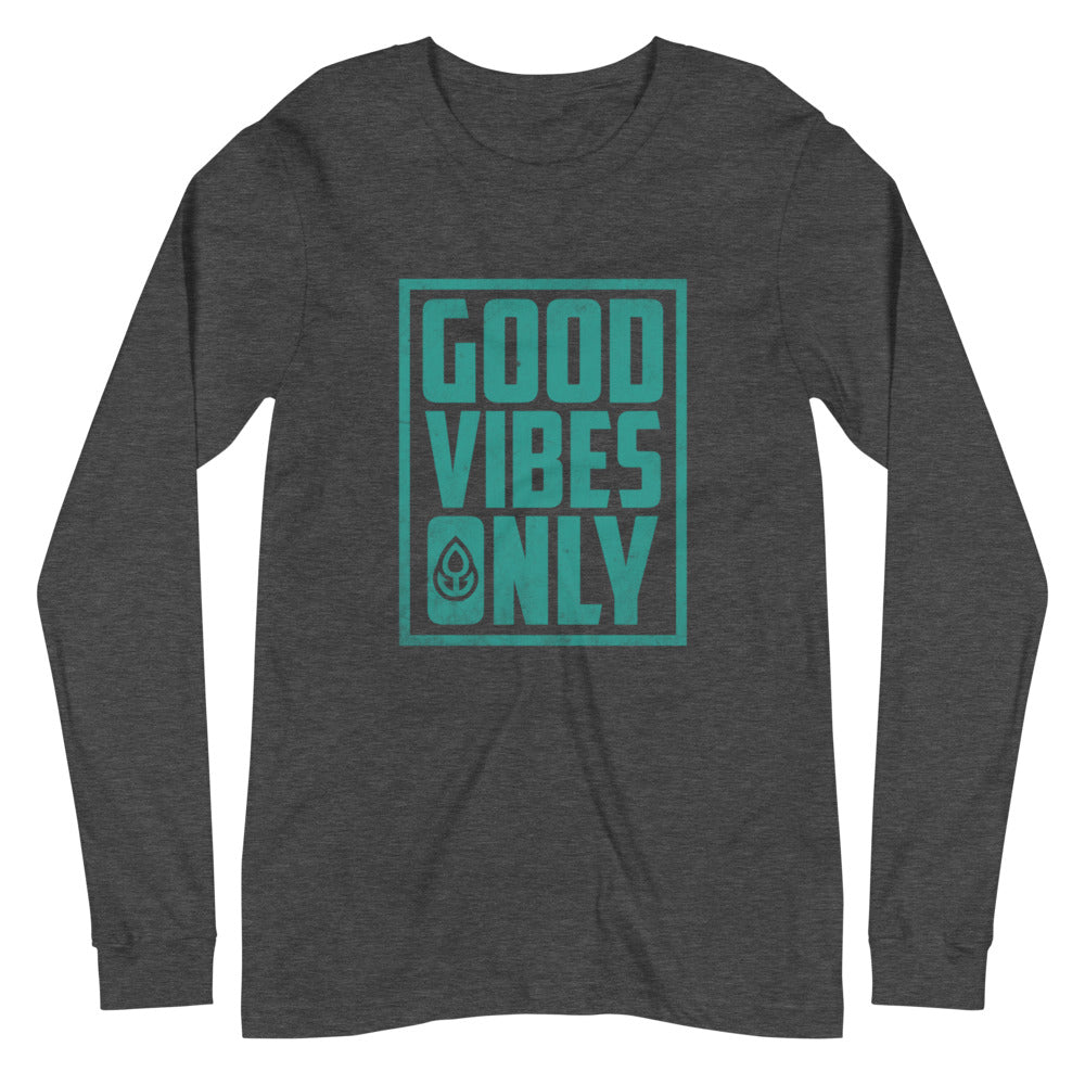 "Good Vibes Only" Unisex Long Sleeve