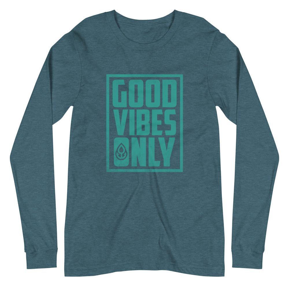"Good Vibes Only" Unisex Long Sleeve