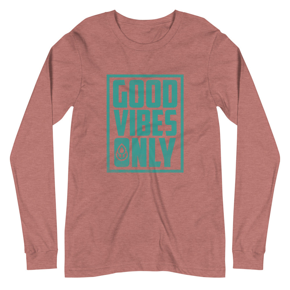 "Good Vibes Only" Unisex Long Sleeve
