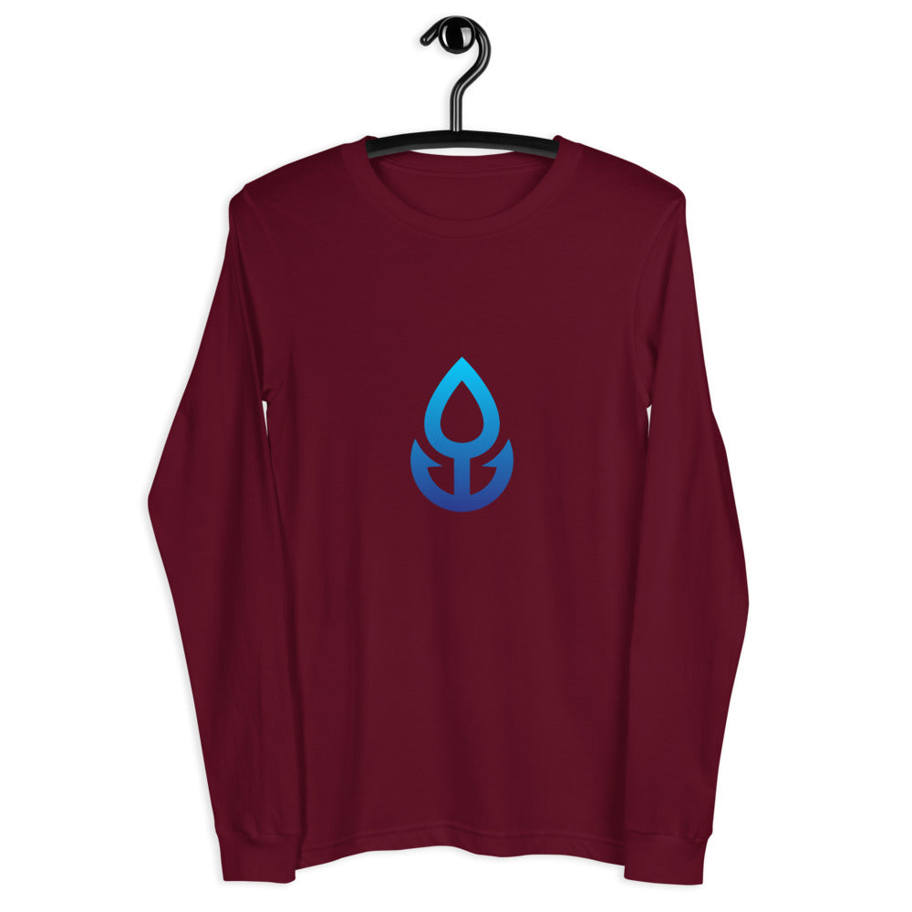 Blue Icon Long Sleeve (Large Logo)
