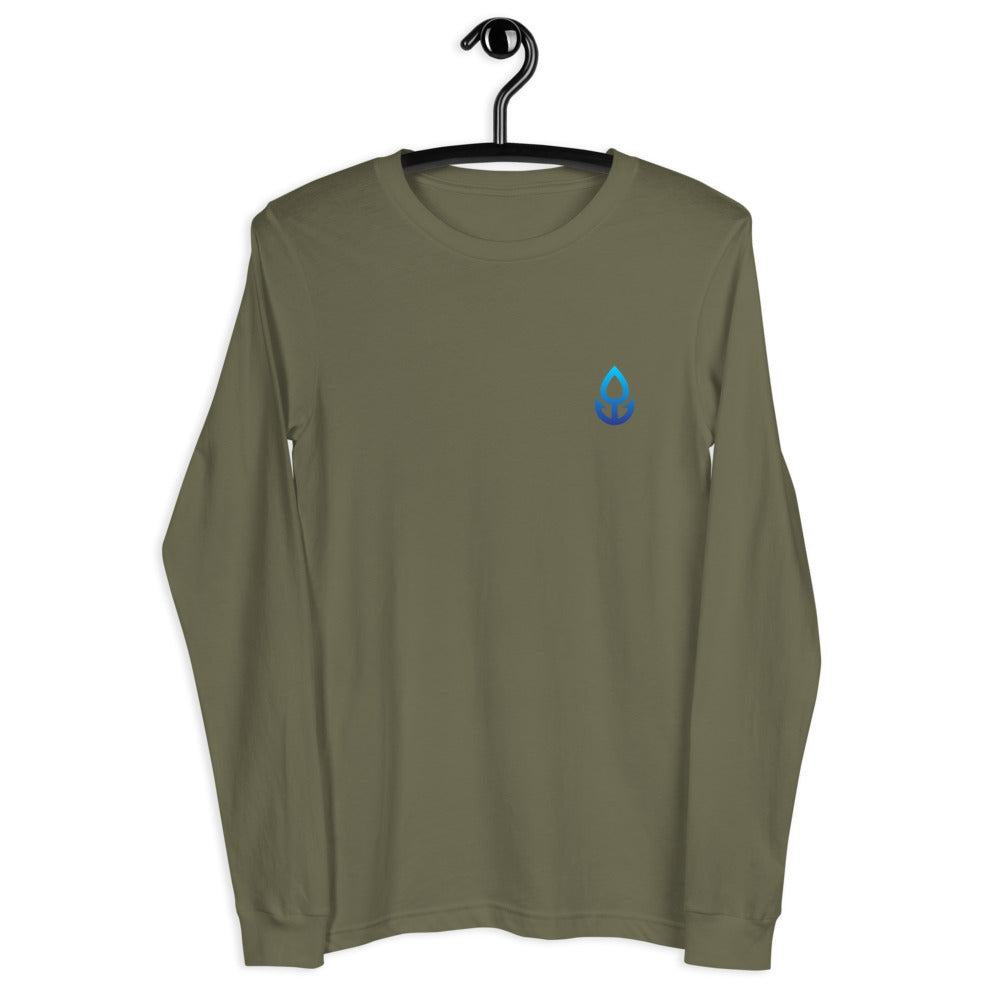 Blue Icon Long Sleeve (Small Logo)
