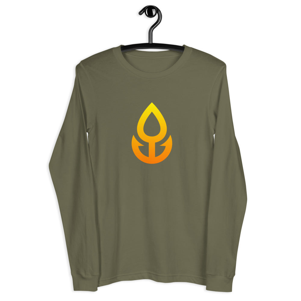 Orange Icon Long Sleeve (Large Logo)