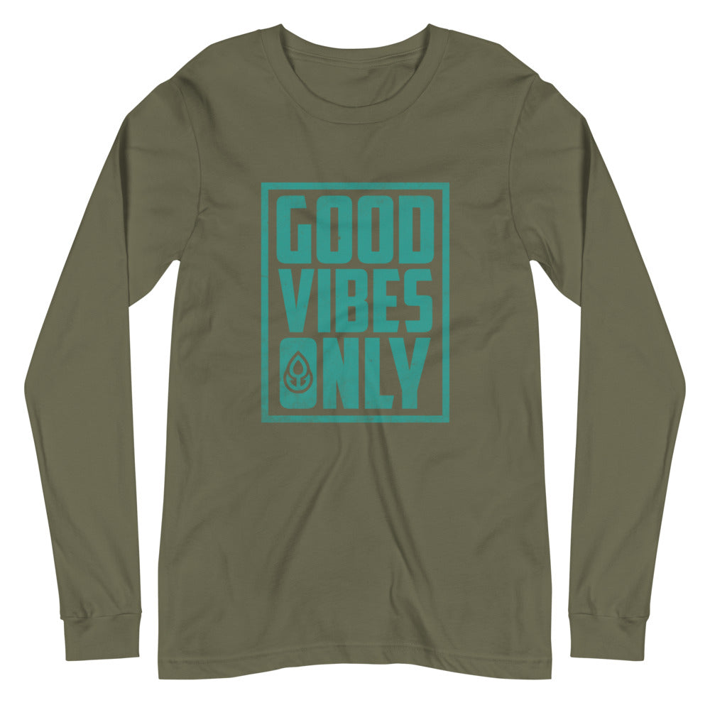 "Good Vibes Only" Unisex Long Sleeve