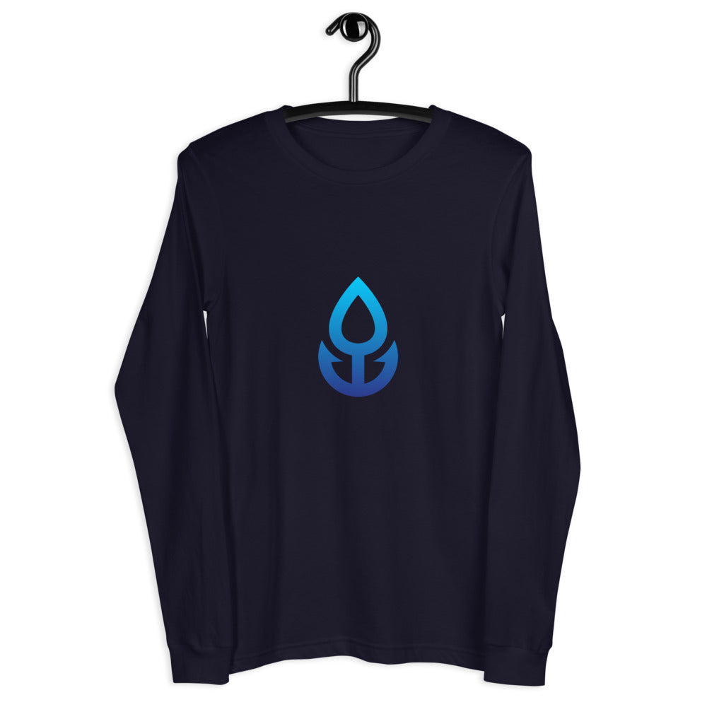 Blue Icon Long Sleeve (Large Logo)