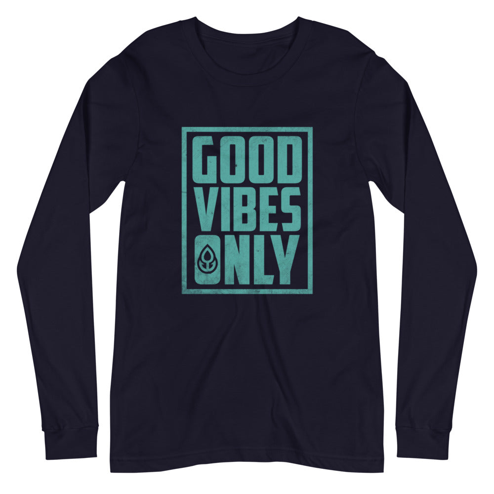 "Good Vibes Only" Unisex Long Sleeve