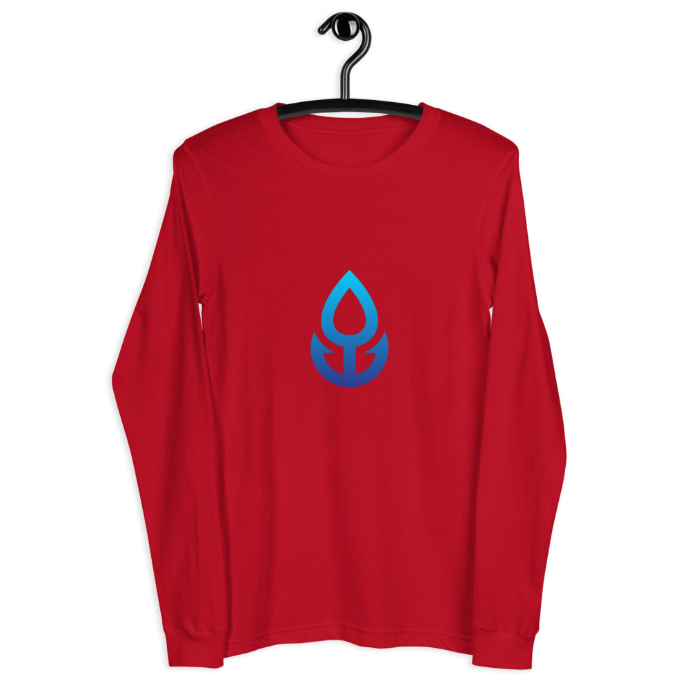 Blue Icon Long Sleeve (Large Logo)