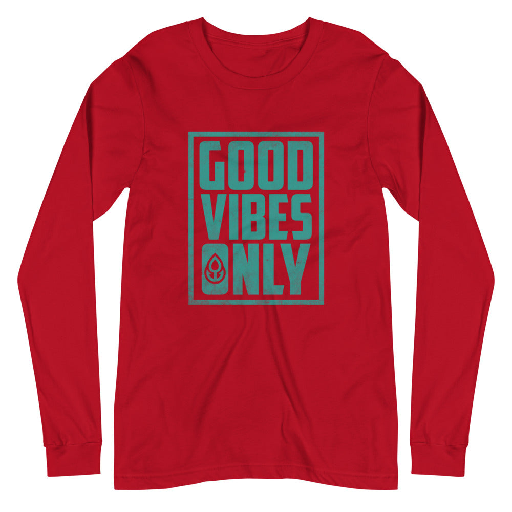 "Good Vibes Only" Unisex Long Sleeve