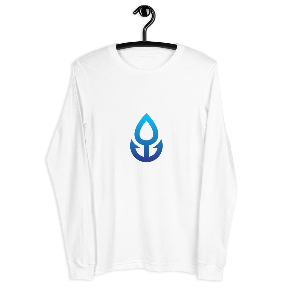 Blue Icon Long Sleeve (Large Logo)
