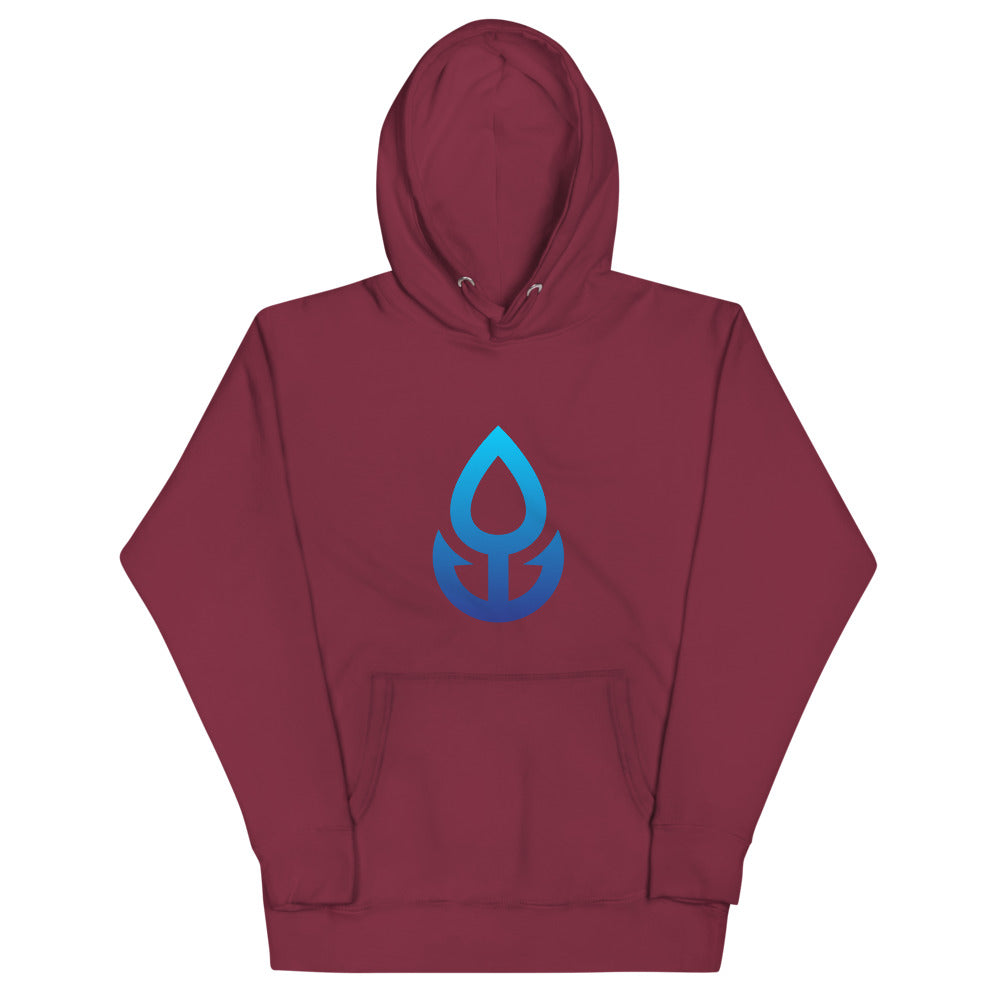 Blue Icon Hoodie (Large Logo)