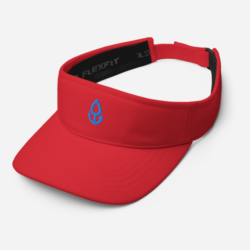 Blue Icon Visor