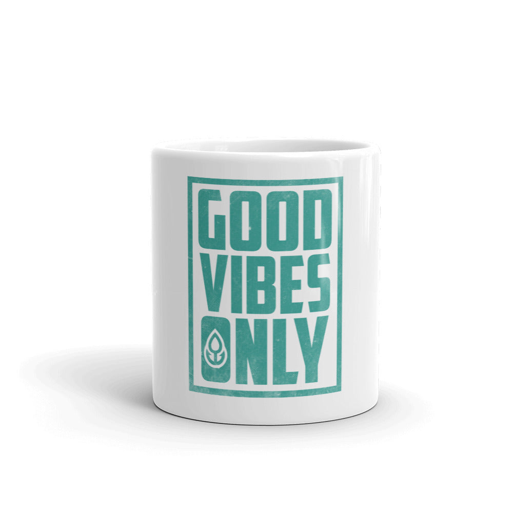 "Good Vibes Only" Coffee Mug