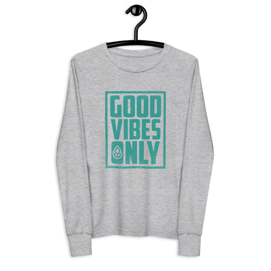 "Good Vibes Only" Youth Unisex Long Sleeve