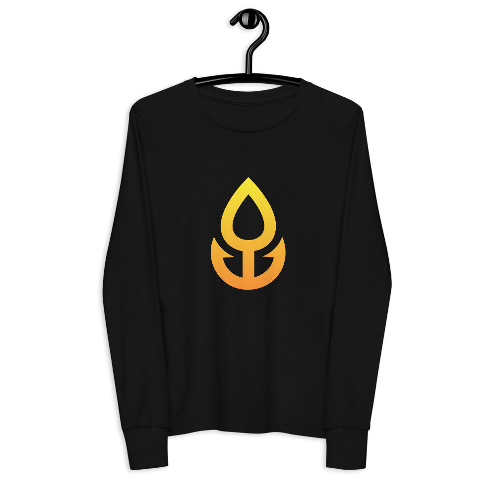Orange Icon Youth Long Sleeve