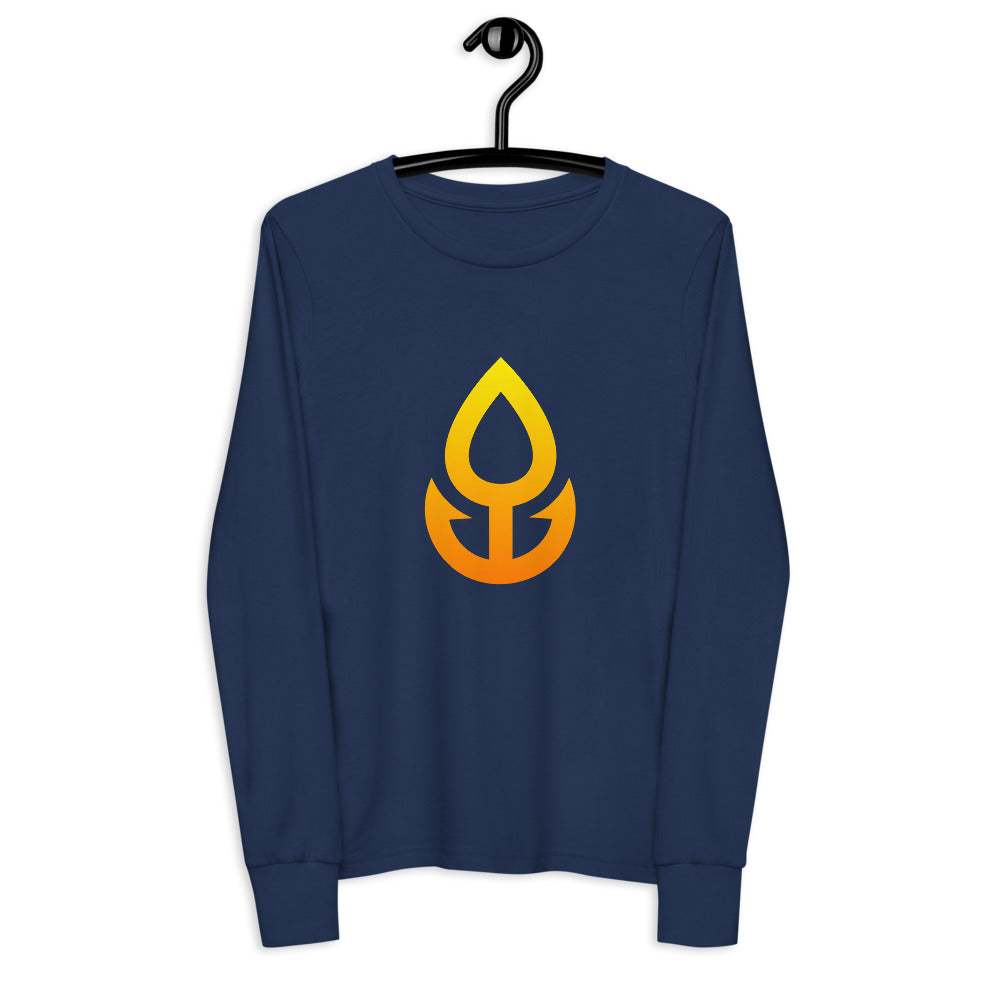 Orange Icon Youth Long Sleeve