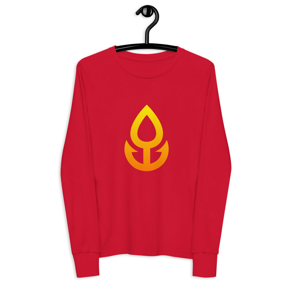 Orange Icon Youth Long Sleeve