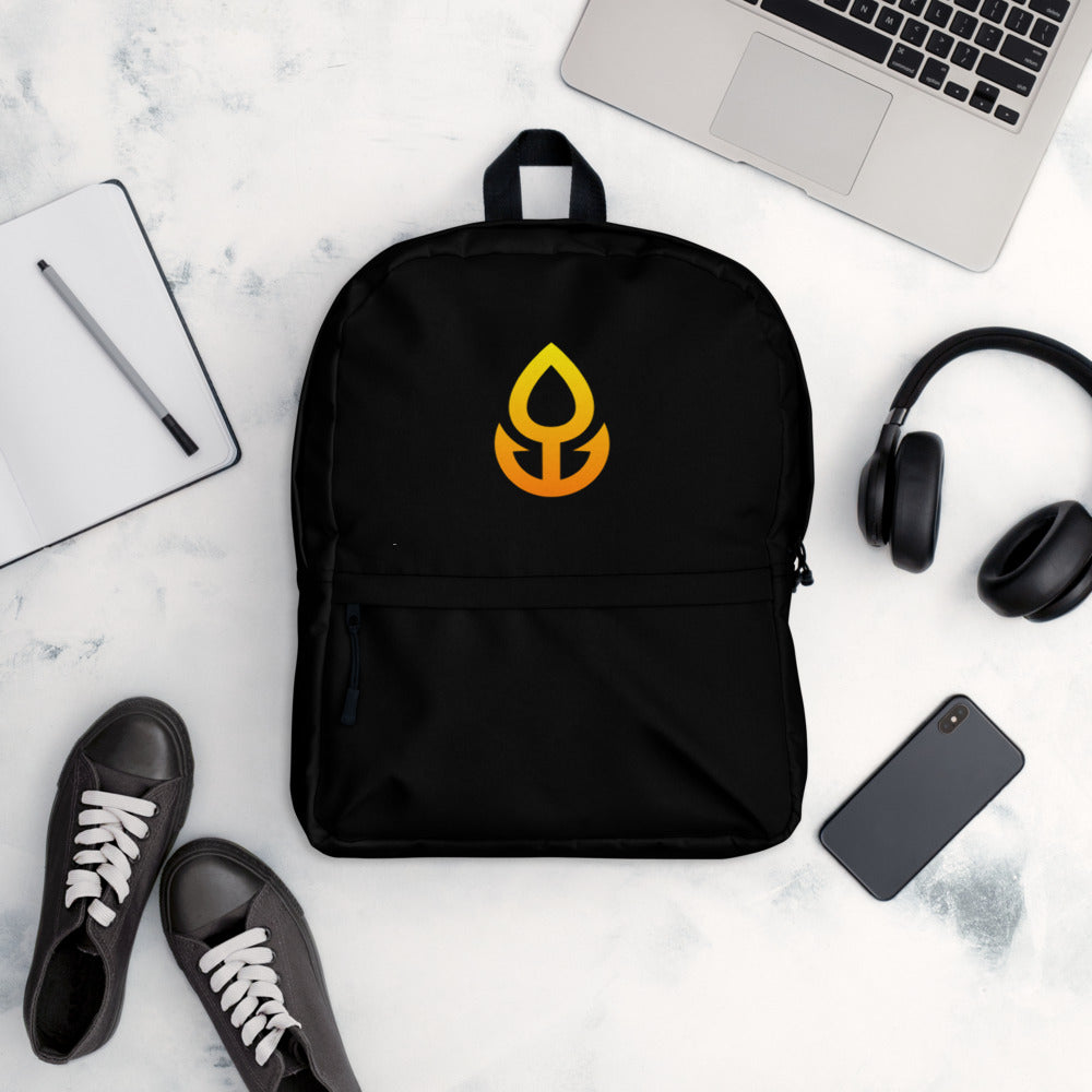 Orange Icon Backpack