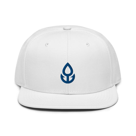Blue Icon Snapback Hat