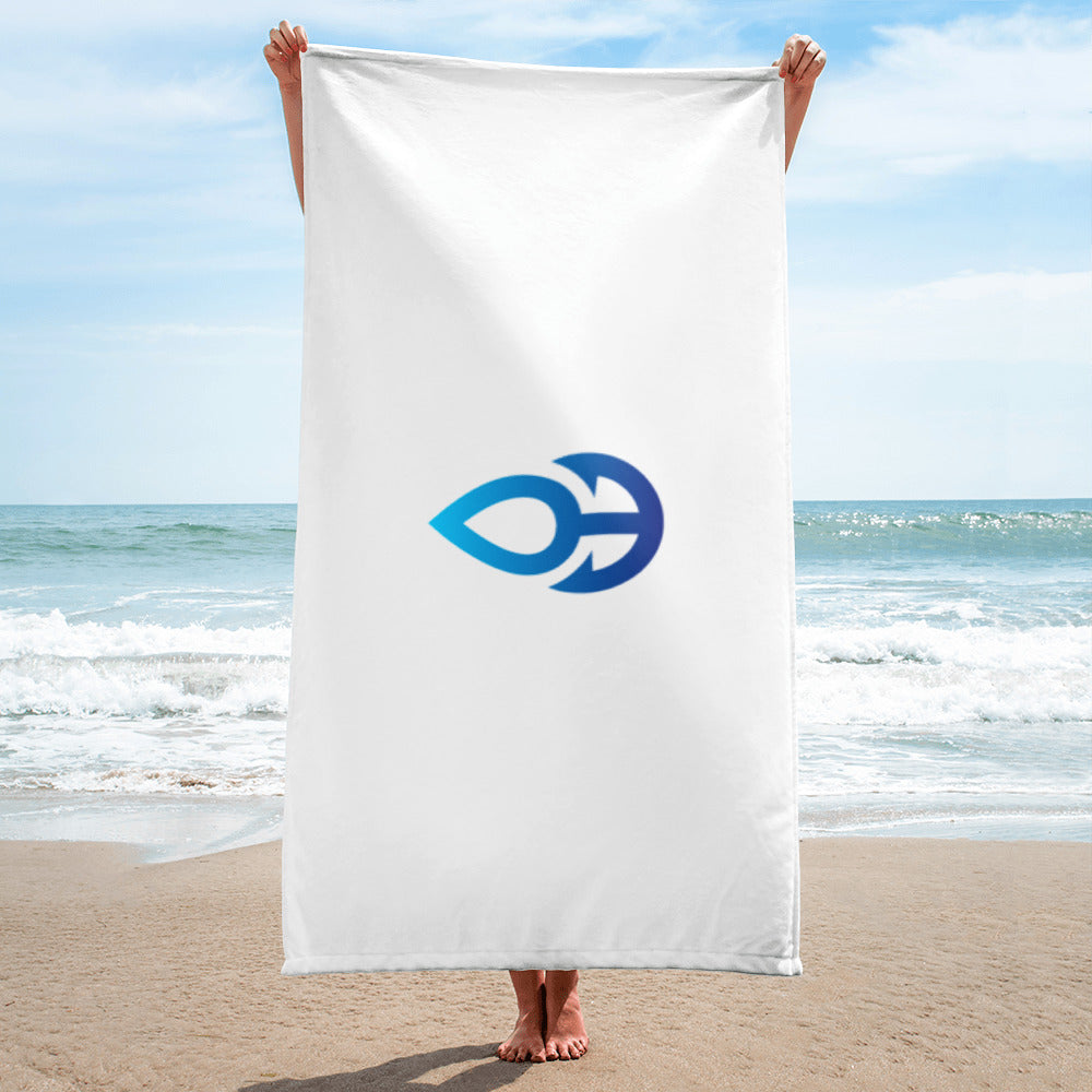 Blue Icon Towel